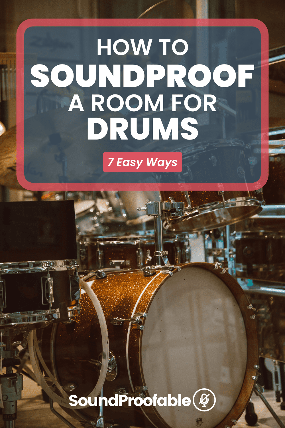 How to Soundproof a Room for Drums SoundProofable