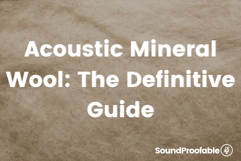 Acoustic Mineral Wool
